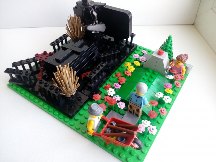 LEGO MOC - Joy and Sadness of Great Victory - Память. День сегодняшний...