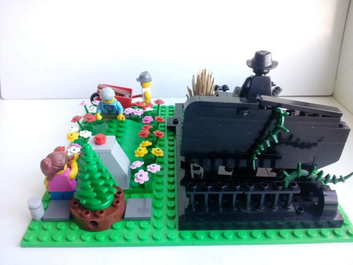 LEGO MOC - Joy and Sadness of Great Victory - Память. День сегодняшний...