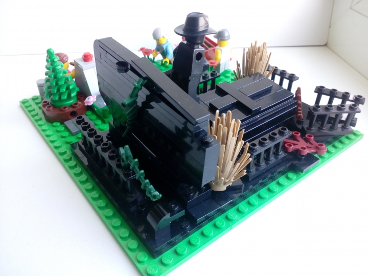 LEGO MOC - Joy and Sadness of Great Victory - Память. День сегодняшний...