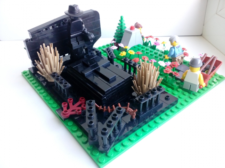 LEGO MOC - Joy and Sadness of Great Victory - Память. День сегодняшний...