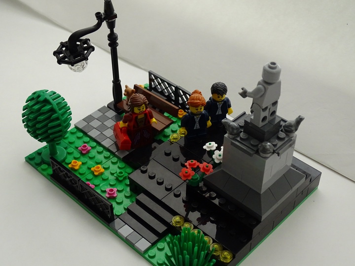 LEGO MOC - Joy and Sadness of Great Victory - Трагедия и скорбь Великой Победы