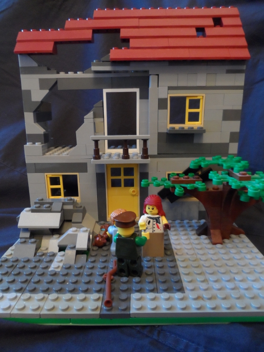 LEGO MOC - Joy and Sadness of Great Victory - Возвращение