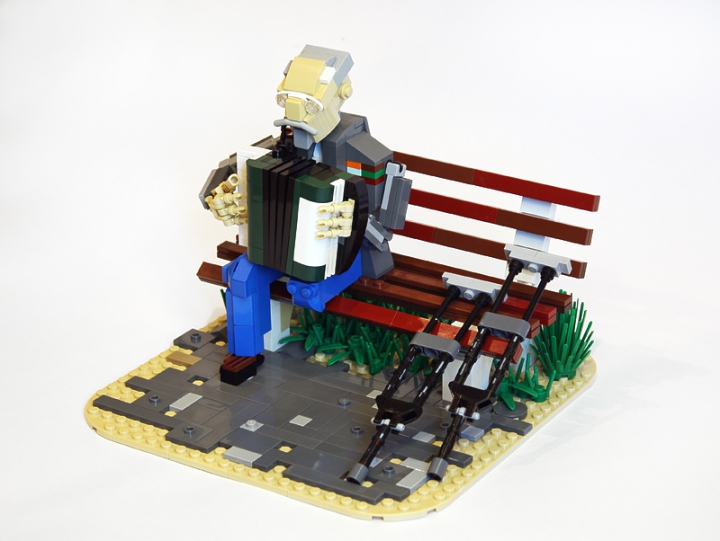 LEGO MOC - Joy and Sadness of Great Victory - Veteran