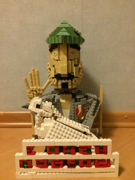 LEGO MOC - Joy and Sadness of Great Victory - Поездка домой: Ну и напоследок хочу всех поздравить всех с Днем Победы!!!