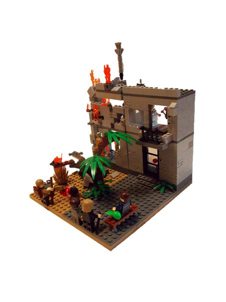 LEGO MOC - Joy and Sadness of Great Victory - 'Мало кто помнит этот дом...': Это было Девятого мая...