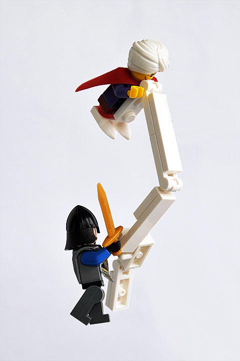 LEGO MOC - Russian Tales' Wonders - Колдун унес богатыря