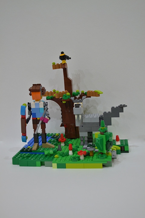 LEGO MOC - Russian Tales' Wonders - Иван-царевич и серый волк
