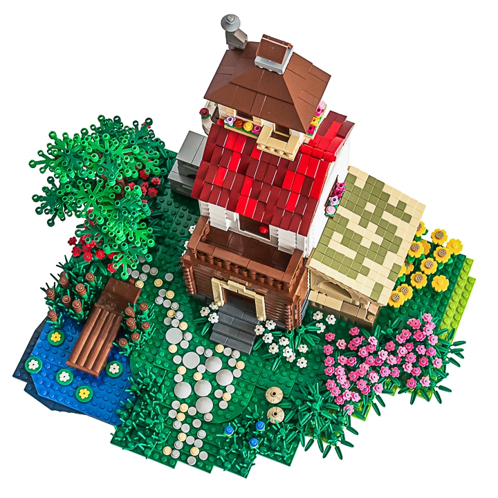 LEGO MOC - Russian Tales' Wonders - Теремок: вид 3