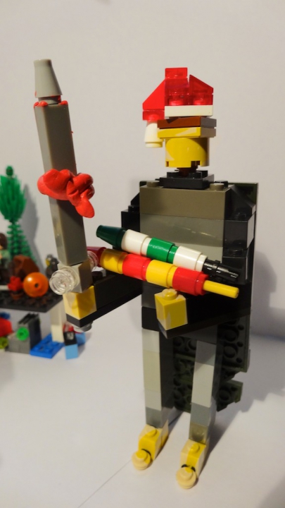 LEGO MOC - New Year's Brick 2017 - Новый Год в Средиземье: Фродо