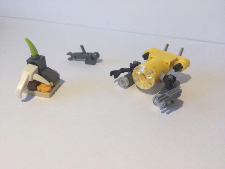 LEGO MOC - Contests of miniatures. DEEP SEA SUBMARINE - Deep Sea Submarine