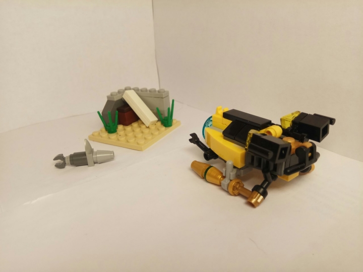 LEGO MOC - Contests of miniatures. DEEP SEA SUBMARINE - Deep Sea Submarine