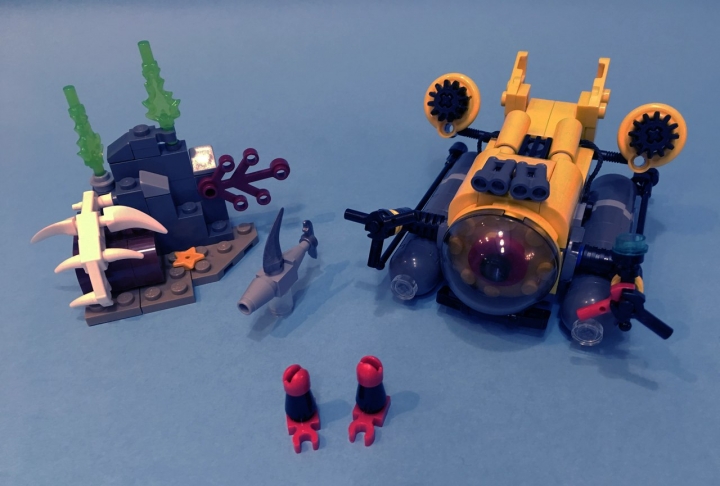 LEGO MOC - Contests of miniatures. DEEP SEA SUBMARINE - Deep Sea Submarine