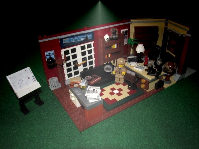 LEGO MOC - Detective Contest - Детективное агенство 'Лунный свет'.