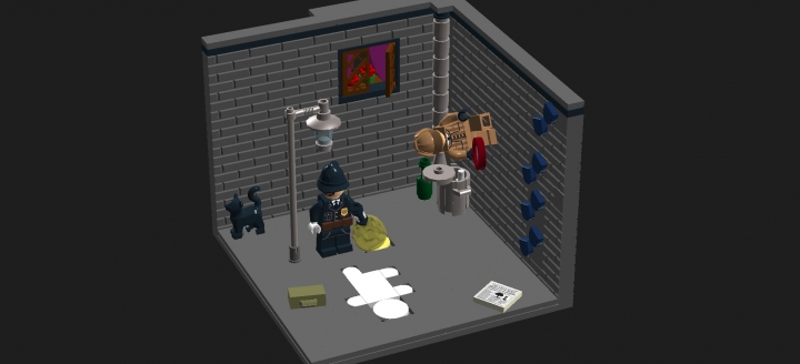 LEGO MOC - Detective Contest - Мрачный уголок