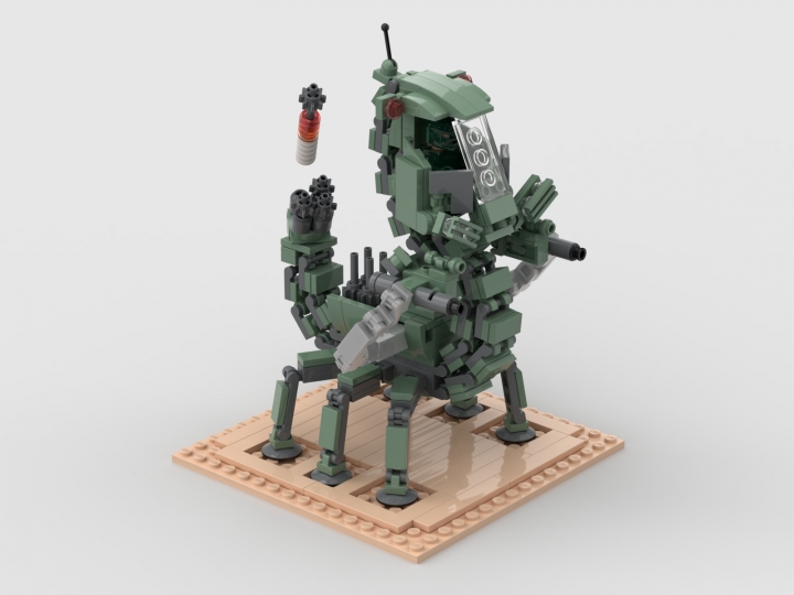 LEGO MOC - 16x16: Mech - Богомол