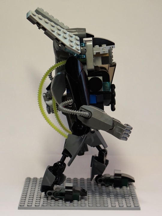 LEGO MOC - 16x16: Mech - Paratrooper - десантный мех