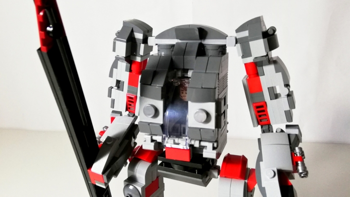 LEGO MOC - 16x16: Mech - Танатос-5000: Не помню когда меня успели в нем заснять...