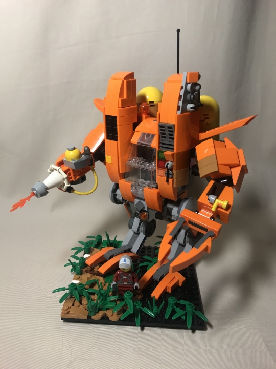 LEGO MOC - 16x16: Mech - SCV StartCraft