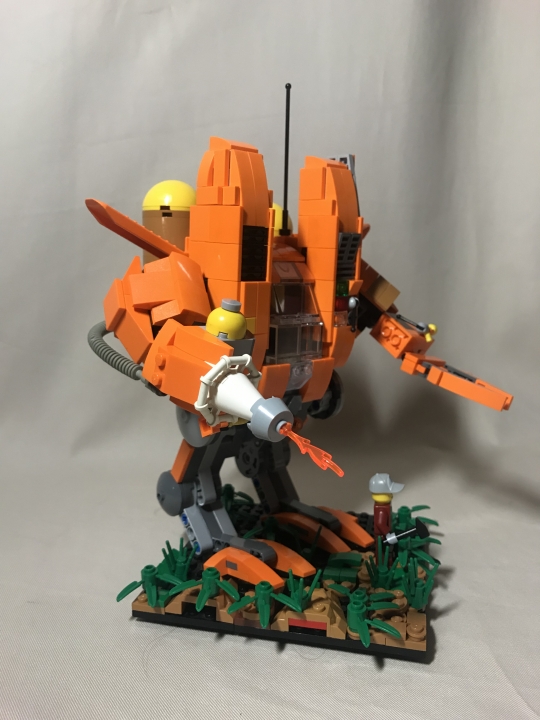 LEGO MOC - 16x16: Mech - SCV StartCraft