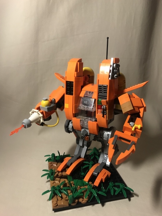 LEGO MOC - 16x16: Mech - SCV StartCraft