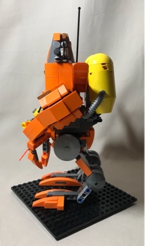 LEGO MOC - 16x16: Mech - SCV StartCraft: Техническое фото 2