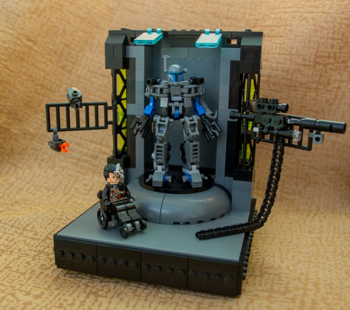 LEGO MOC - 16x16: Mech - Только в мехе я почувствую себя живым.: При взгляде на Него сердце сжималось в предвкушении.