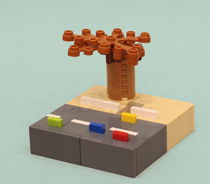 LEGO MOC - 16x16: Botany - Баобаб