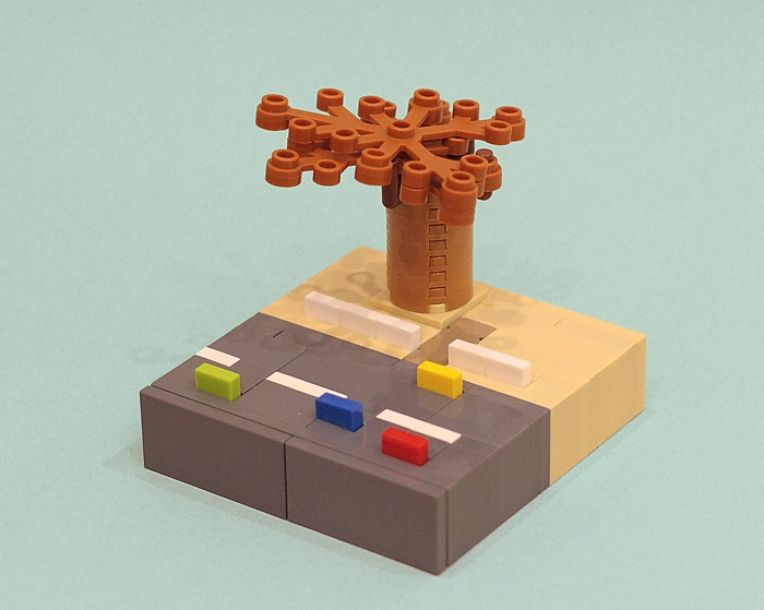 LEGO MOC - 16x16: Botany - Баобаб