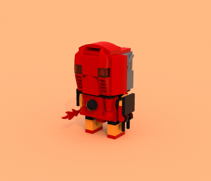 LEGO MOC - 16x16: Chibi - Таху Мата в стиле BrickHeadz.