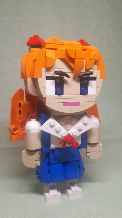 LEGO MOC - 16x16: Chibi - Soryu Asuka Langley: Второе дитя отдельно