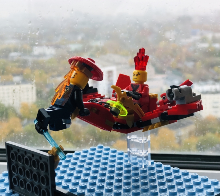 LEGO MOC - 16x16: Duel - Воздушный поединок