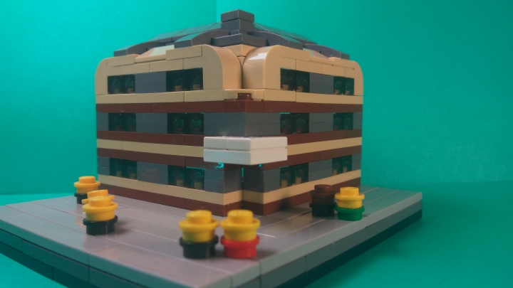 LEGO MOC - 16x16: Micro - Урбанизм