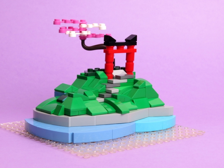 LEGO MOC - 16x16: Micro - Безмятежность
