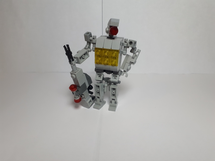 LEGO MOC - 16x16: Micro - Робот-снайпер