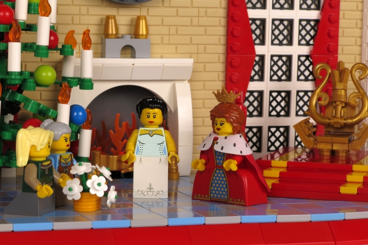 LEGO MOC - New Year's Brick 2020 - Новогодние подснежники: Королева: Вот это настоящие цветы!