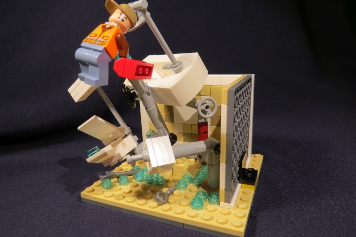 LEGO MOC - LEGO-конкурс 16x16: 'Все работы хороши' - Сантехник Петр и восстание санузла: фото4