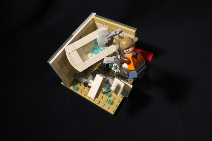 LEGO MOC - LEGO-конкурс 16x16: 'Все работы хороши' - Сантехник Петр и восстание санузла: фото5