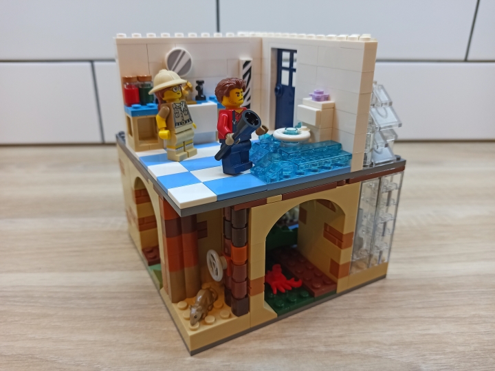 LEGO MOC - LEGO-конкурс 16x16: 'Все работы хороши' - Рутина слесарей-сантехников