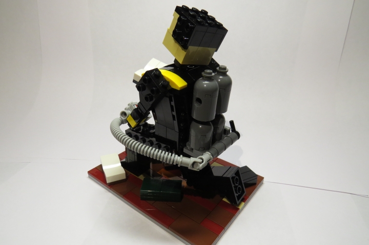 LEGO MOC - LEGO-конкурс 16x16: 'Иллюстрация' - Зерно сомнения