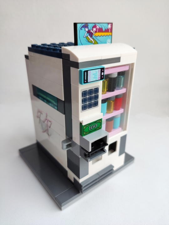 LEGO MOC - LEGO-contest 16x16: 'Cyberpunk' - Холодильник 2077: Тотальный контроль, превращает даже личные вещи в 'чужие'