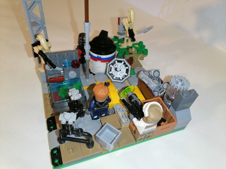 LEGO MOC - LEGO-contest 16x16: 'Cyberpunk' - Будущее за прошлым