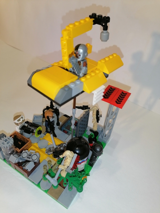 LEGO MOC - LEGO-contest 16x16: 'Cyberpunk' - Будущее за прошлым