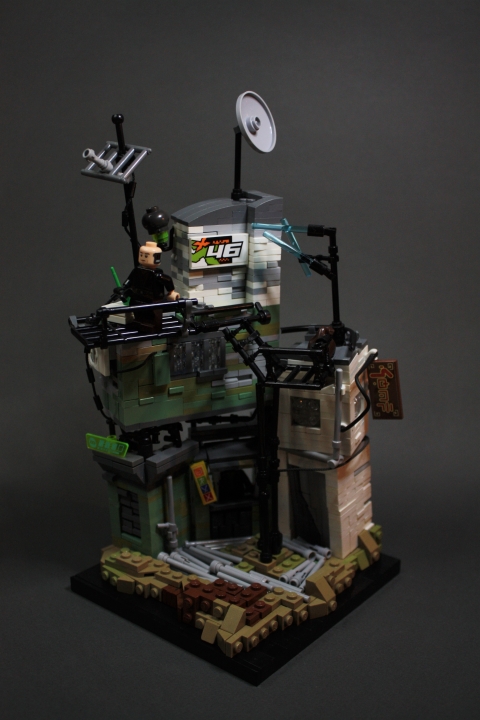 LEGO MOC - LEGO-contest 16x16: 'Cyberpunk' - Выживание