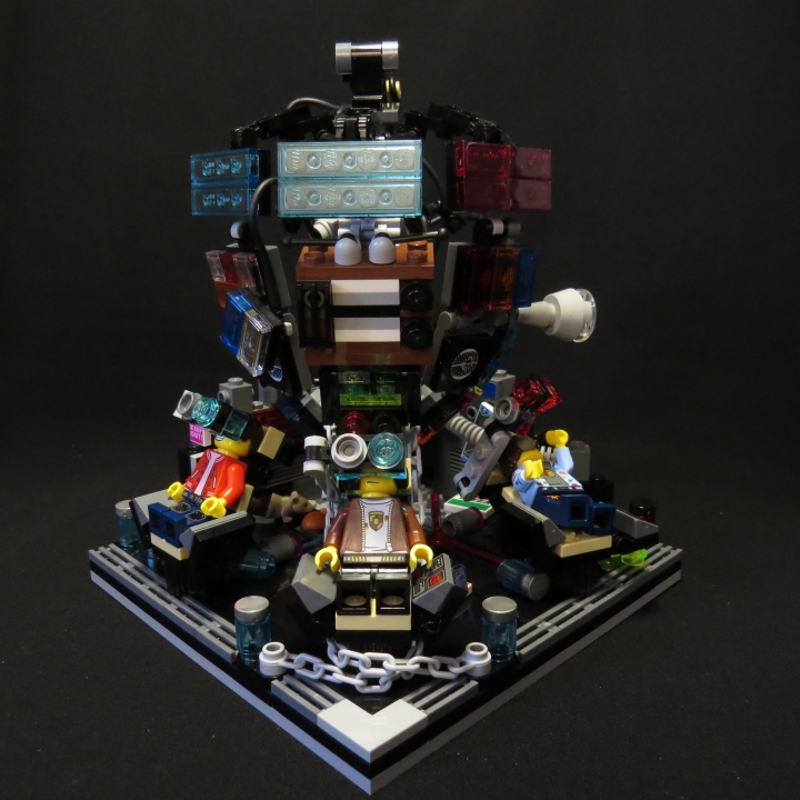 LEGO MOC - LEGO-contest 16x16: 'Cyberpunk' - Кибергедонизм. Живи по кайфу!: Кибергедонизм - это хорошо...