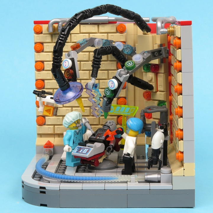 LEGO MOC - LEGO-contest 16x16: 'Cyberpunk' - Кибермедицина 
