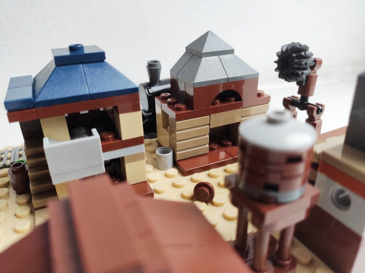 LEGO MOC - LEGO-contest 16x16: 'Western' - 1846г. Дикий Запад, какой он есть