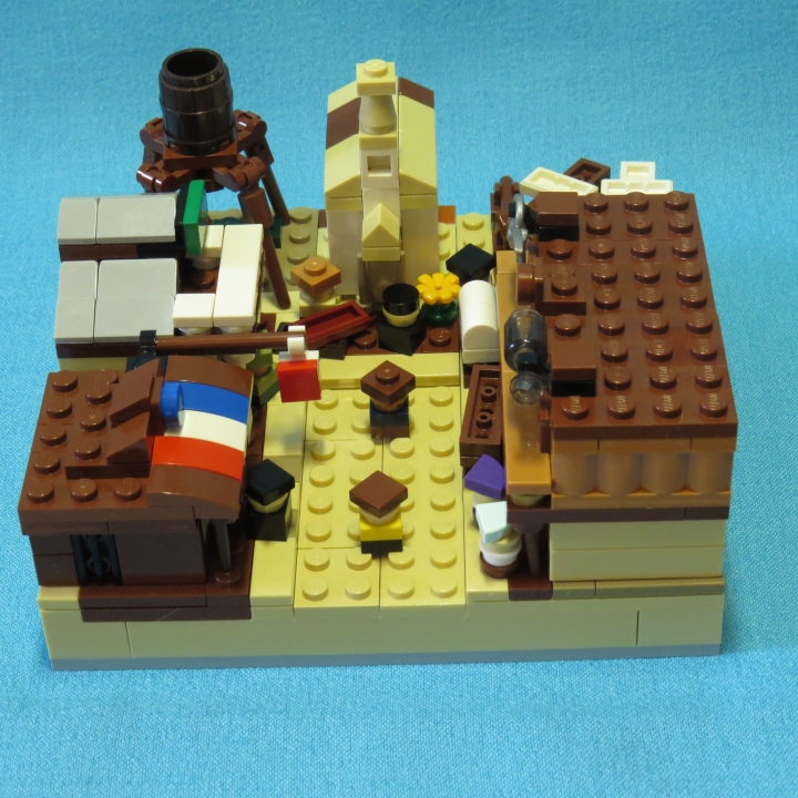 LEGO MOC - LEGO-contest 16x16: 'Western' - Вестбрик, Штат Техас: Тихий спокойный городок Вестбрик, штат Техас. Именно здесь состоится дуэль за честь и обед между двумя горячими парнями.