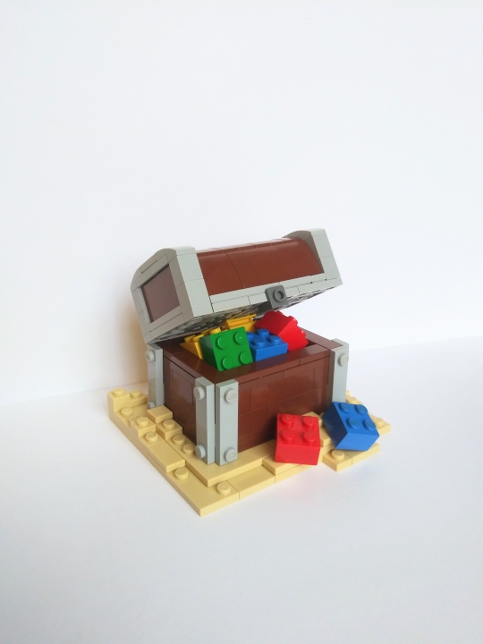 LEGO MOC - LEGO-contest 24x24: 'Pirates' - Настоящее сокровище: Целый сундук кубиков!