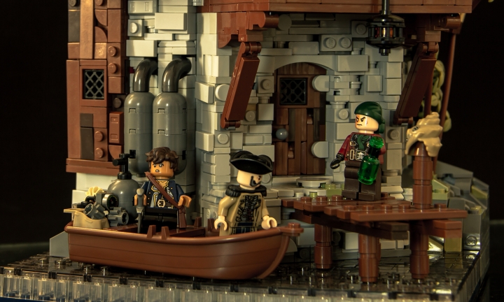 LEGO MOC - LEGO-contest 24x24: 'Pirates' - Тортуга: Конечно, скорее всего, это были лишь глупые выдумки, но хотя бы одна из этих способностей очень пригодилась бы в предстоящем путешествии на край света