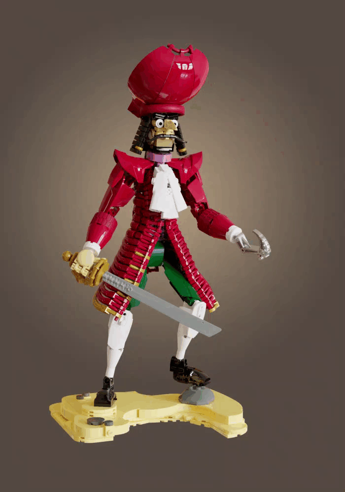 LEGO MOC - LEGO-contest 24x24: 'Pirates' - Капитан Крюк